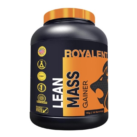 1 - Royalent Lean Mass Gainer,  2.2 lb  Strawberry 