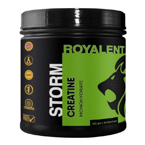 1 - Royalent Storm Creatine Monohydrate,  Unflavoured  0.22 lb 