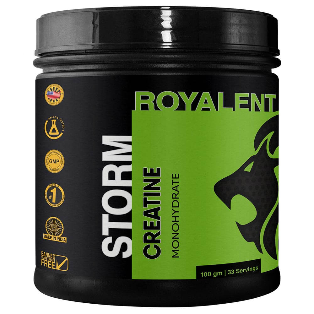 1 - Royalent Storm Creatine Monohydrate,  Unflavoured  0.22 lb 