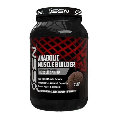 1 - SSN Anabolic Muscle Builder,  2.2 lb  Chocolate 