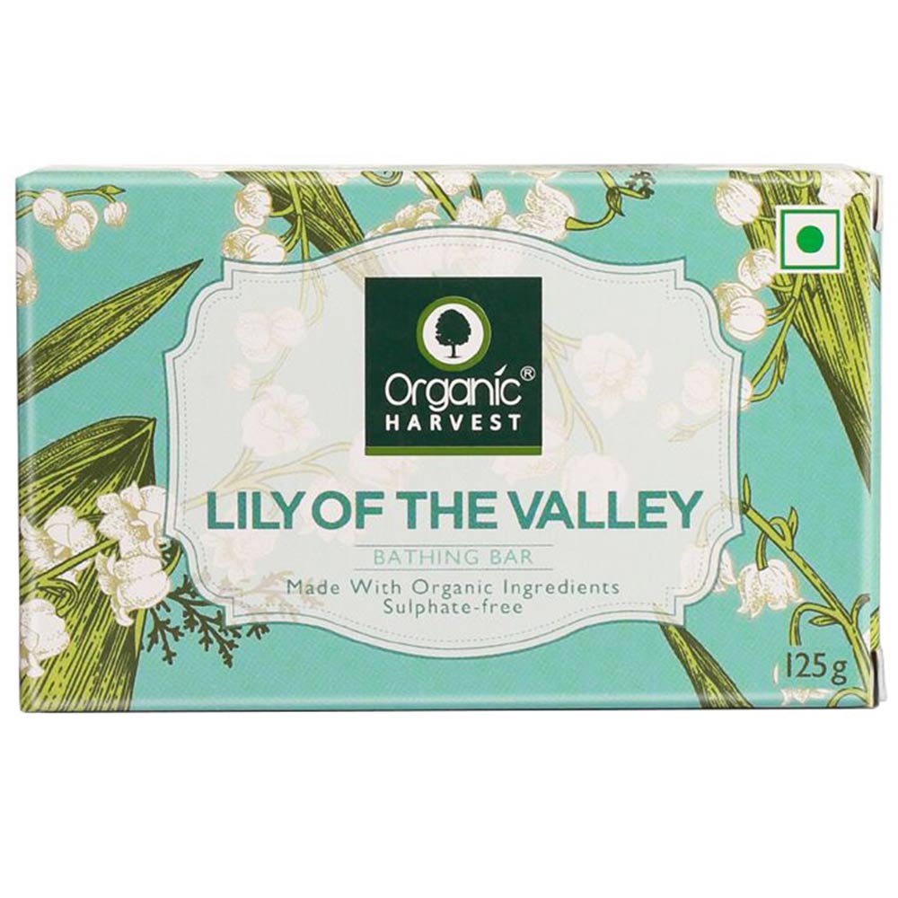 Organic Harvest Bathing Bar,  125 g  Lily of The Valley 