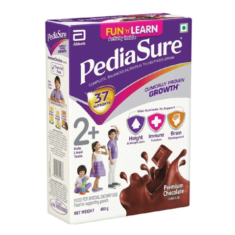 1 - PediaSure Sure Growth Kids Nutrition,  0.4 kg  Premium Chocolate 