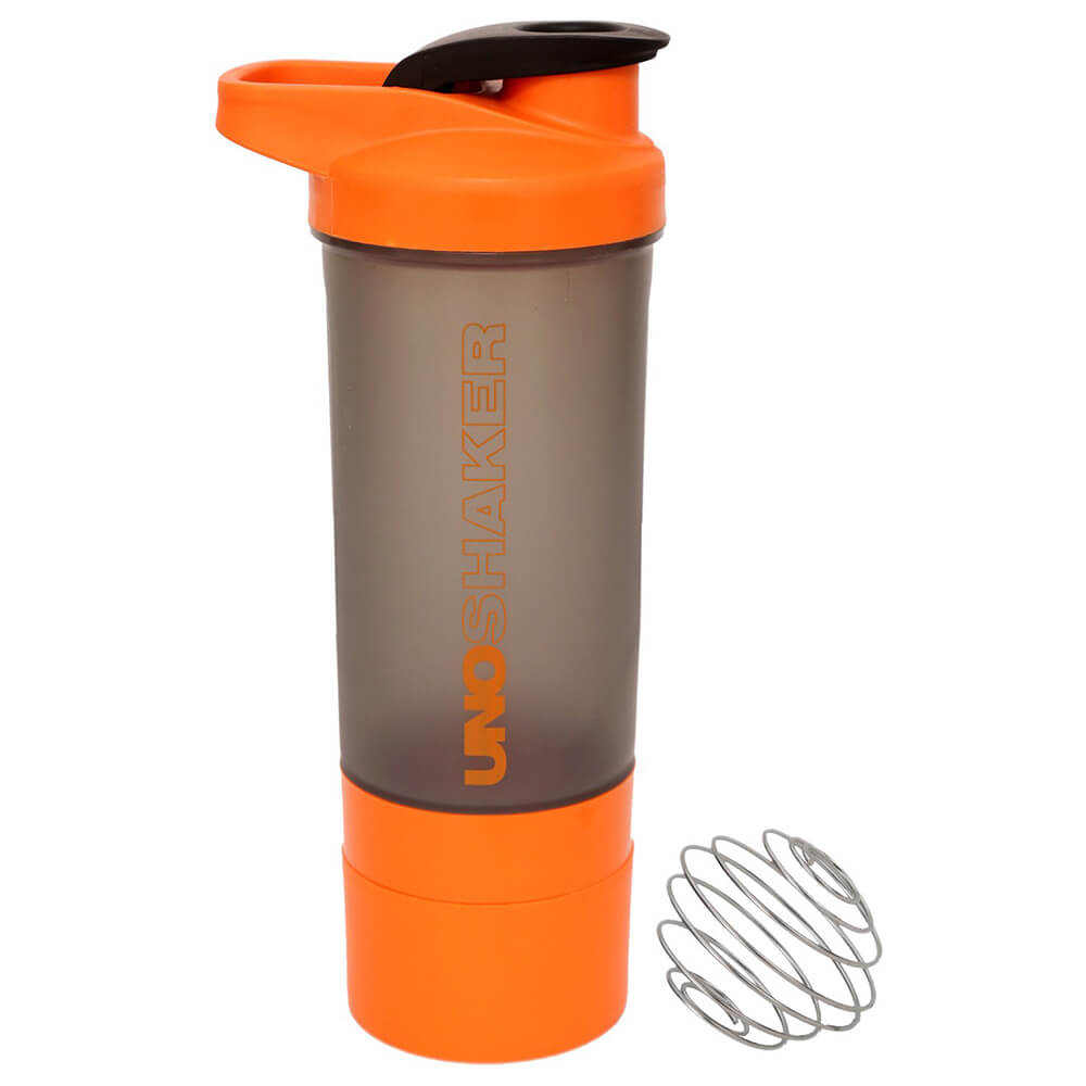 1 - Jaypee Plus Uno Shaker,  Grey Orange  600 ml 