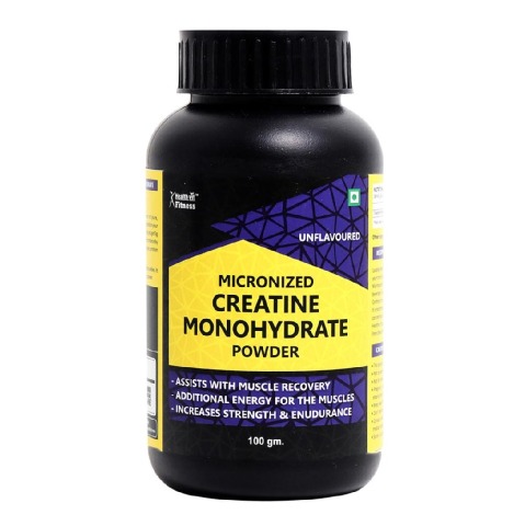 Healthvit Fitness Micronized Creatine Powder, Unflavoured 0.22 lb
