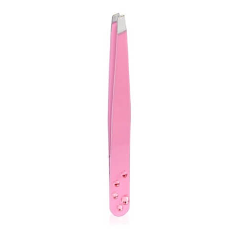 Faces Tweezers in Colours With Stone
