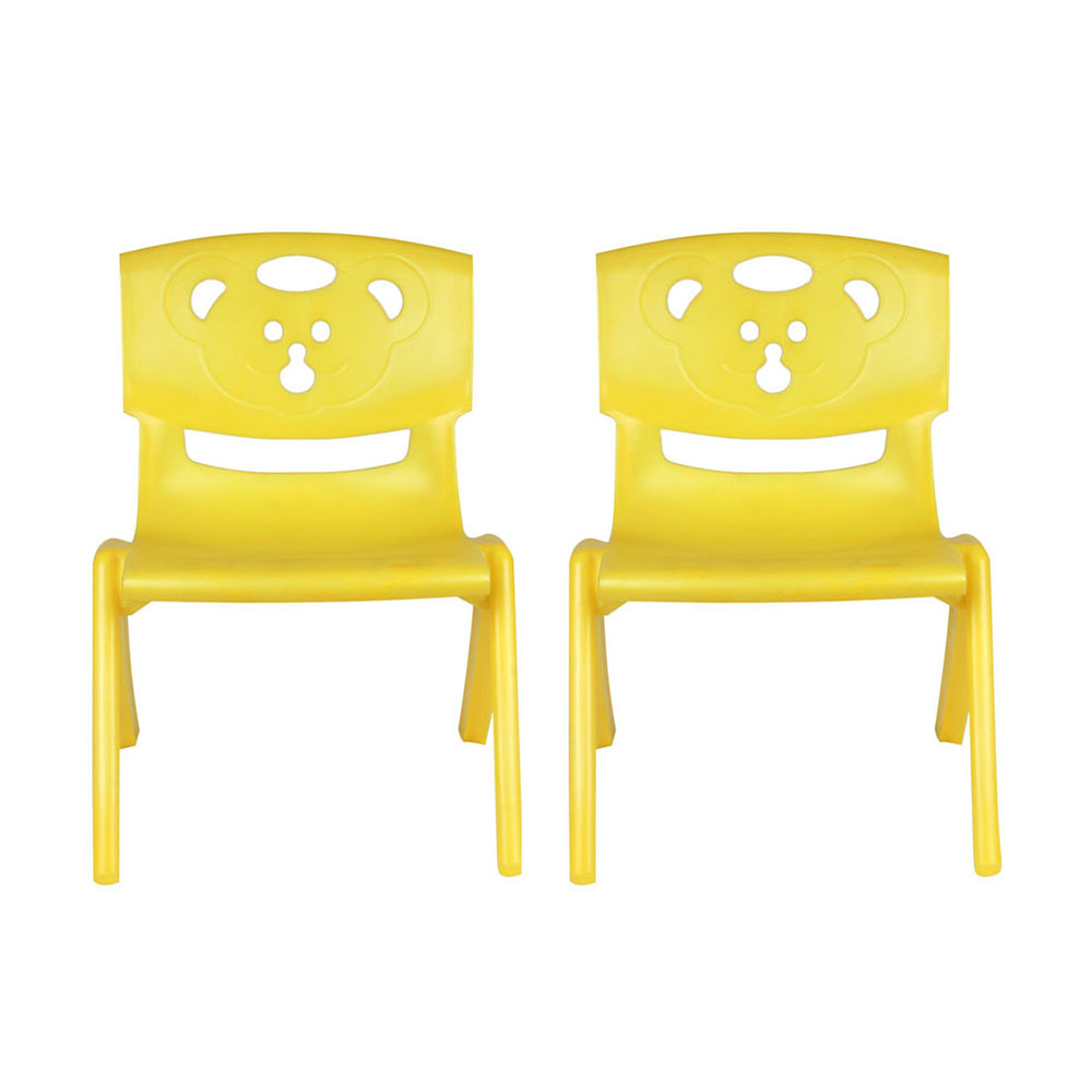 Sunbaby Magic Bear Chair,  Yellow And Yellow  L 53 X W 36 X H 27 cm  Plastic 