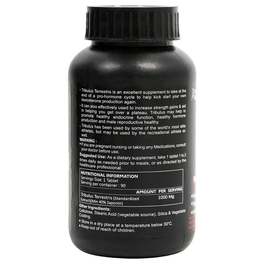 supplementinfo - Healthvit Tribulus Terrestris 1000 mg,  90 tablet(s)  Unlfavoured 