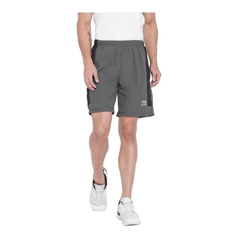 1 - Masch Mens Regular Fit Polyester Shorts,  XXL  Dark Grey 