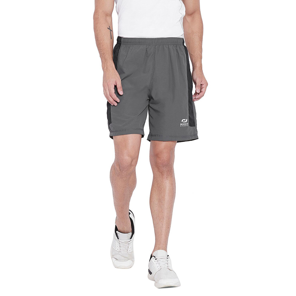 1 - Masch Mens Regular Fit Polyester Shorts,  XXL  Dark Grey 