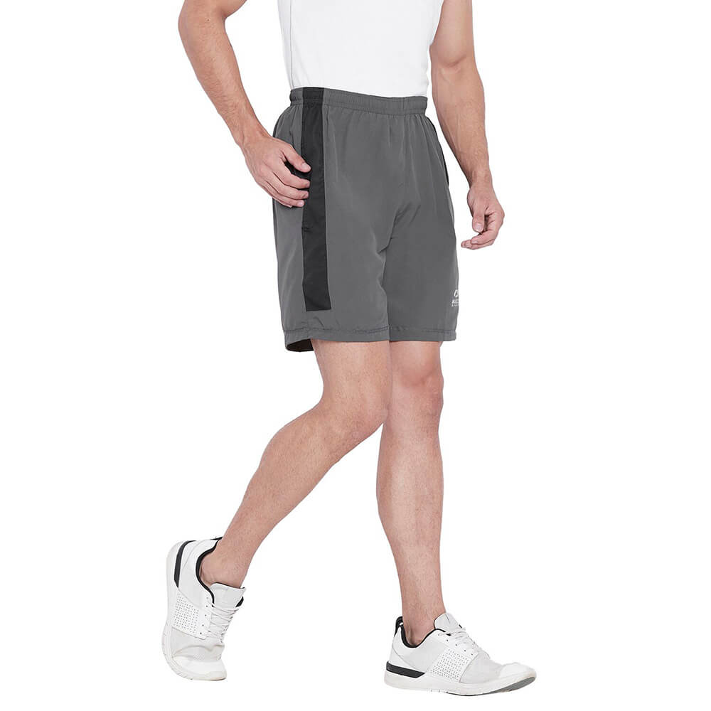 3 - Masch Mens Regular Fit Polyester Shorts,  XXL  Dark Grey 