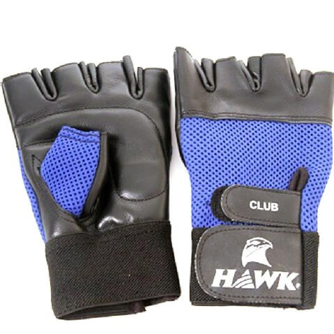 Hawk Club Gym Gloves, Black Small Hawk Club Gym Gloves, Black Small