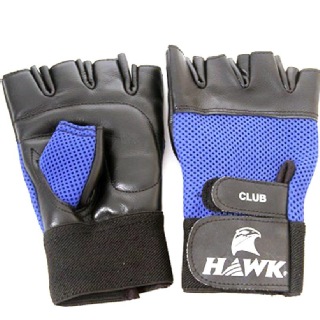 Hawk Club Gym Gloves, Black Small