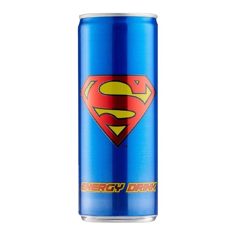 1 - Superman Energy Drink,  250 ml  Unflavoured 