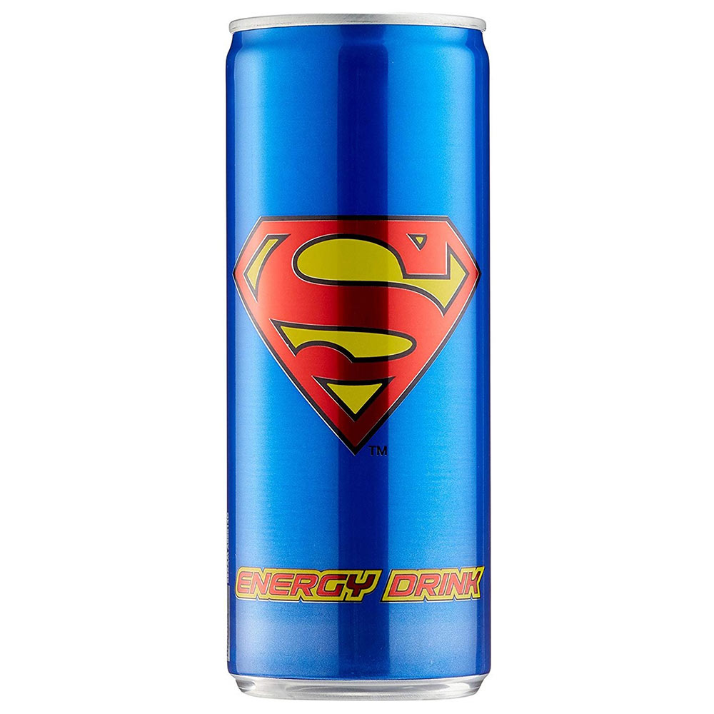 1 - Superman Energy Drink,  250 ml  Unflavoured 