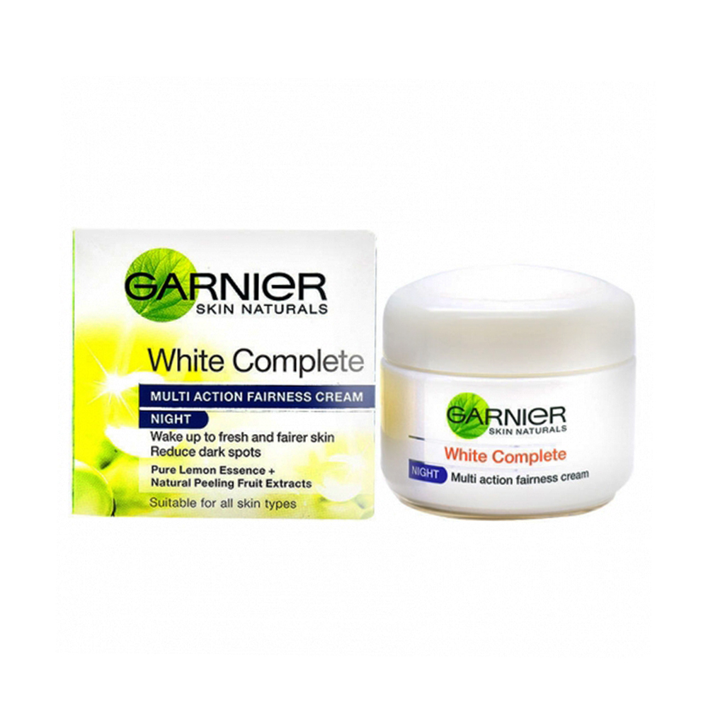 Garnier White Complete Night Cream (Reno),  18 g  Fairness 
