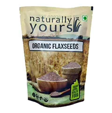 1 - Naturally Yours Organic Flaxseeds,  Unflavoured  0.500 kg 