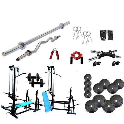 Gold Fitness Gold Fitness Home Gym with 20 in 1 Bench 28 kg