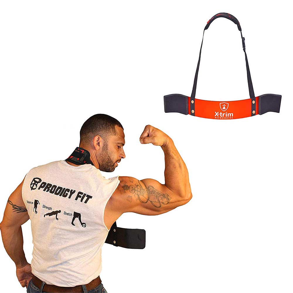 2 - Xtrim Arm Blaster Heavy Duty Thick Gauge Aluminum,  Free Size  Orange 