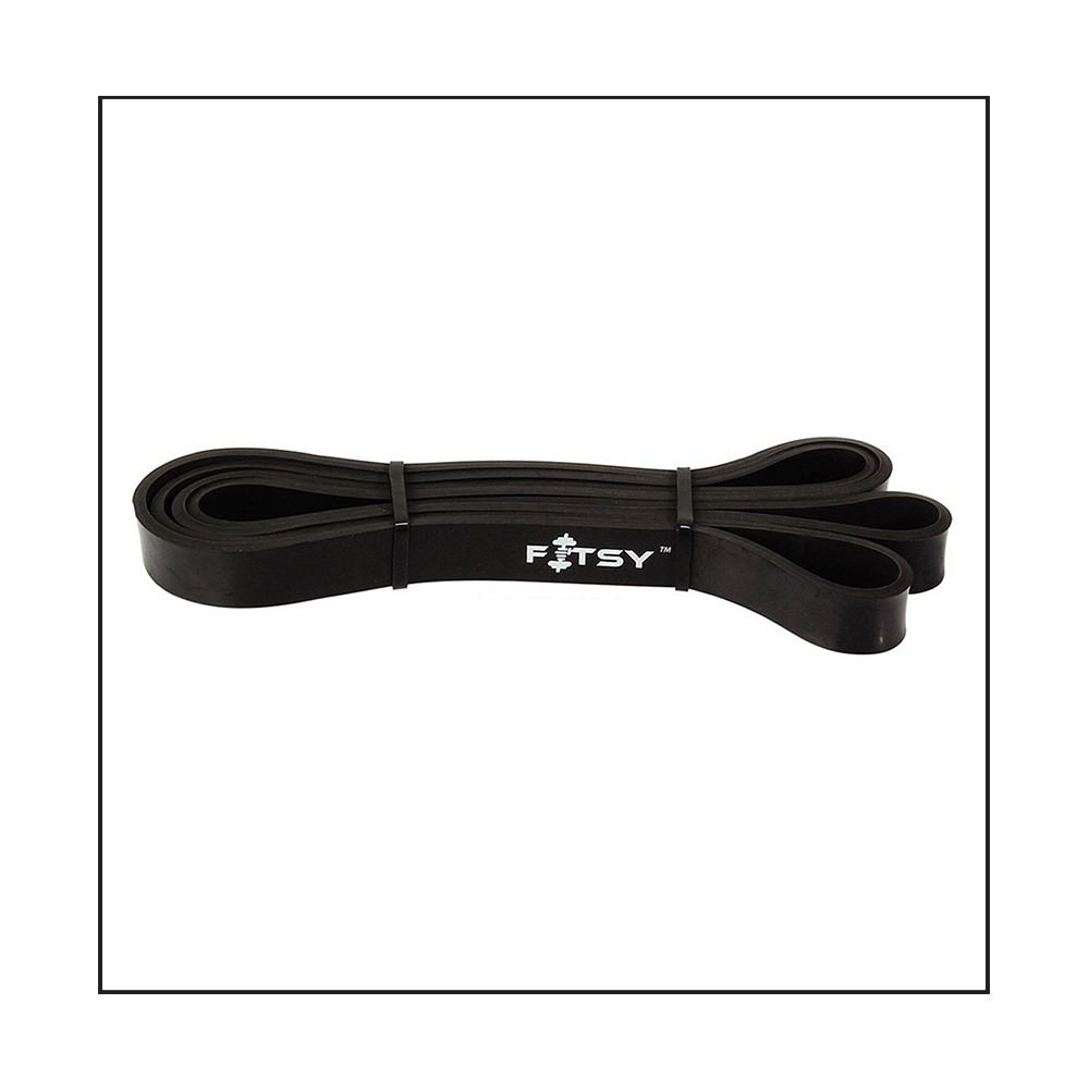 1 - Fitsy Resistance Band,  Black  Free Size 
