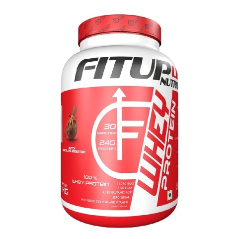 1 - Fitup Life Whey Protein,  2.2 lb  Dutch Chocolate Sensation 
