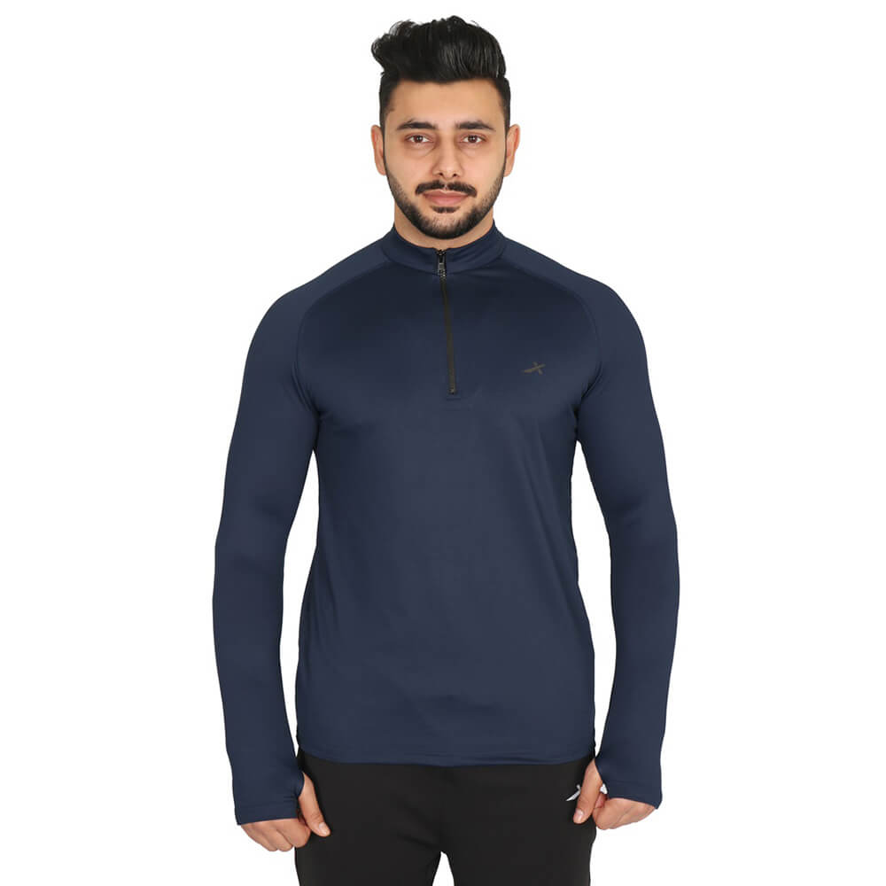 2 - Vector X Men's Jersey (Thriller),  Navy Melange  Medium 