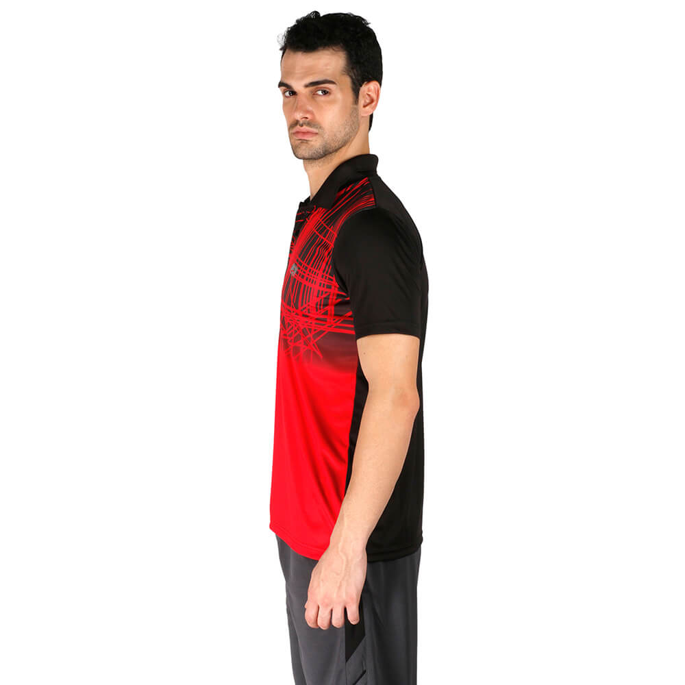 2 - Vector X Men's Sublimation T Shirt (VRS 016),  Red  Medium 