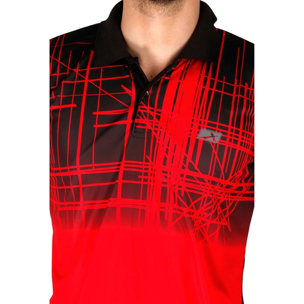 4 - Vector X Men's Sublimation T Shirt (VRS 016),  Red  Medium 