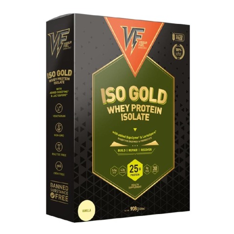 1 - Vigour Fuel Iso Gold Whey Protein Isolate, 2 lb Vanilla