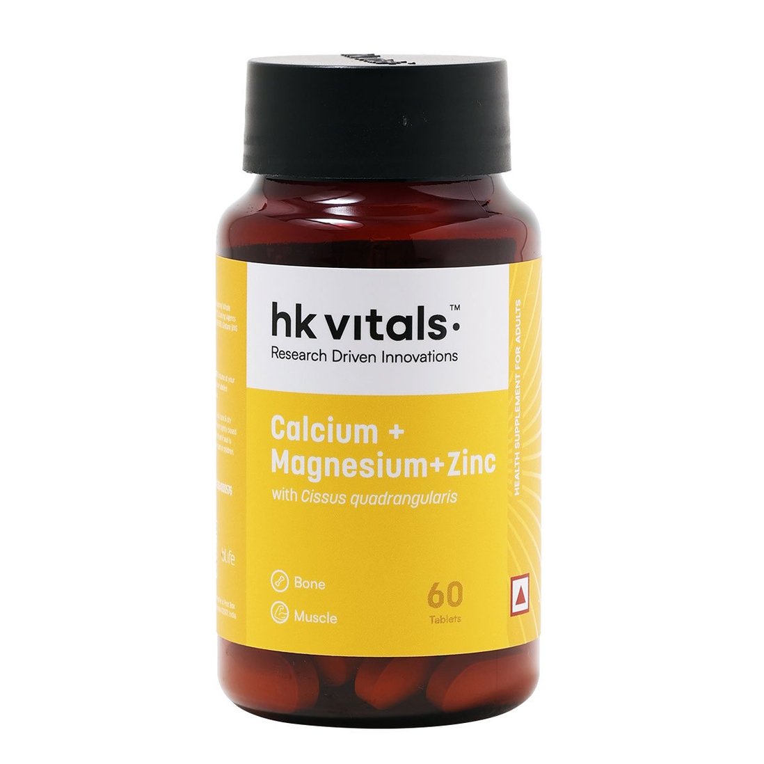 2 - HK Vitals Calcium with Mag Zinc & Vit D3 by HealthKart,  60 tablet(s)  Unflavoured