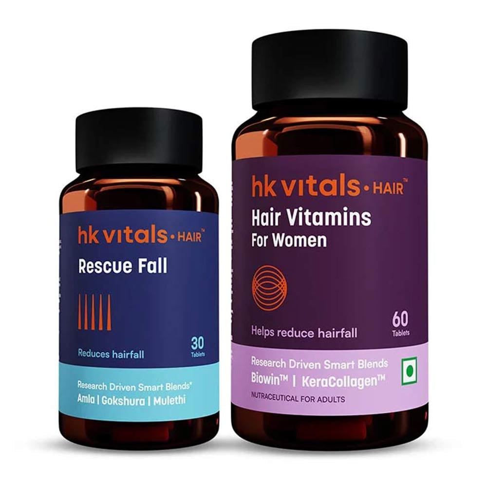 HK Vitals Hair Regrowth Solution Kit, Women Mild