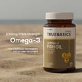 11 - TrueBasics Fish Oil with 1150mg Omega-3 525mg EPA 375mg DHA,  90 capsules