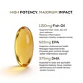 12 - TrueBasics Fish Oil with 1150mg Omega-3 525mg EPA 375mg DHA,  30 capsules
