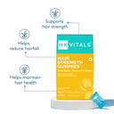 5 - HK Vitals Hair Strength&nbsp;Biotin Gummies by HealthKart,  60 gummies  Mango