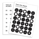 3 - HK Vitals Habit Tracker Envelope,  White 