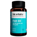 1 - HK Vitals Fish Oil 1000mg with 180mg EPA and 120mg DHA,  60 capsules 
