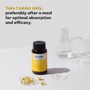 Magnesium Glycinate Men 120 Tabs & Vitamin D3 60 caps Combo