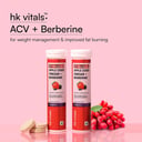 4 - HK Vitals 3x Metabolic  ACV + Berberine Effervescent,  30 tablet(s)  Mixed Berry (Pack of 2)