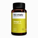 2 - HK Vitals Omega-3 1000mg with 180mg EPA & 120mg DHA,  90 capsules 