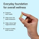 6 - HK Vitals Fish Oil 1000mg with 180mg EPA and 120mg DHA,  30 capsules