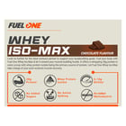 11 - Fuel One Whey Iso-Max,  4.4 lb  Chocolate
