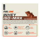 6 - Fuel One Whey Iso-Max,  2.2 lb  Rich Chocolate
