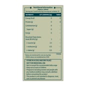 Supplement - The Protein Zone Original Raw BCAA Powder,  0.55 lb  Unflavoured 