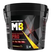 1 - MuscleBlaze Mass Gainer PRO with Creapure OP,  11 lb  Chocolate 