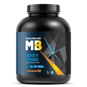 2 - MuscleBlaze Whey Prime (80%) Protein,  4.4 lb  Cafe Mocha 
