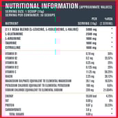 supplement - Fast & Up BCAA,  0.99 lb  30 Servings  Watermelon 