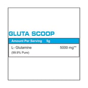 supplement - Protein Scoop L-Glutamine,  0.66 lb  Unflavored 