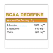 supplement - Protein Scoop BCAA Redefine,  0.33 lb  30 Servings  Unflavoured 