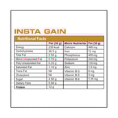 supplement - Protein Scoop Insta Gain,  8.8 lb  Chocolate 