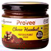 Provee Protein and Peanut Spread,  0.270 kg  Choco Hazelnut 