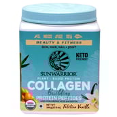 1 - Sunwarrior Plant Based Collagen Building Protein Peptides, 1.1 lb Tahitian Vanilla